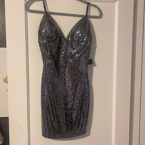 Lulu’s sequined cocktail dress